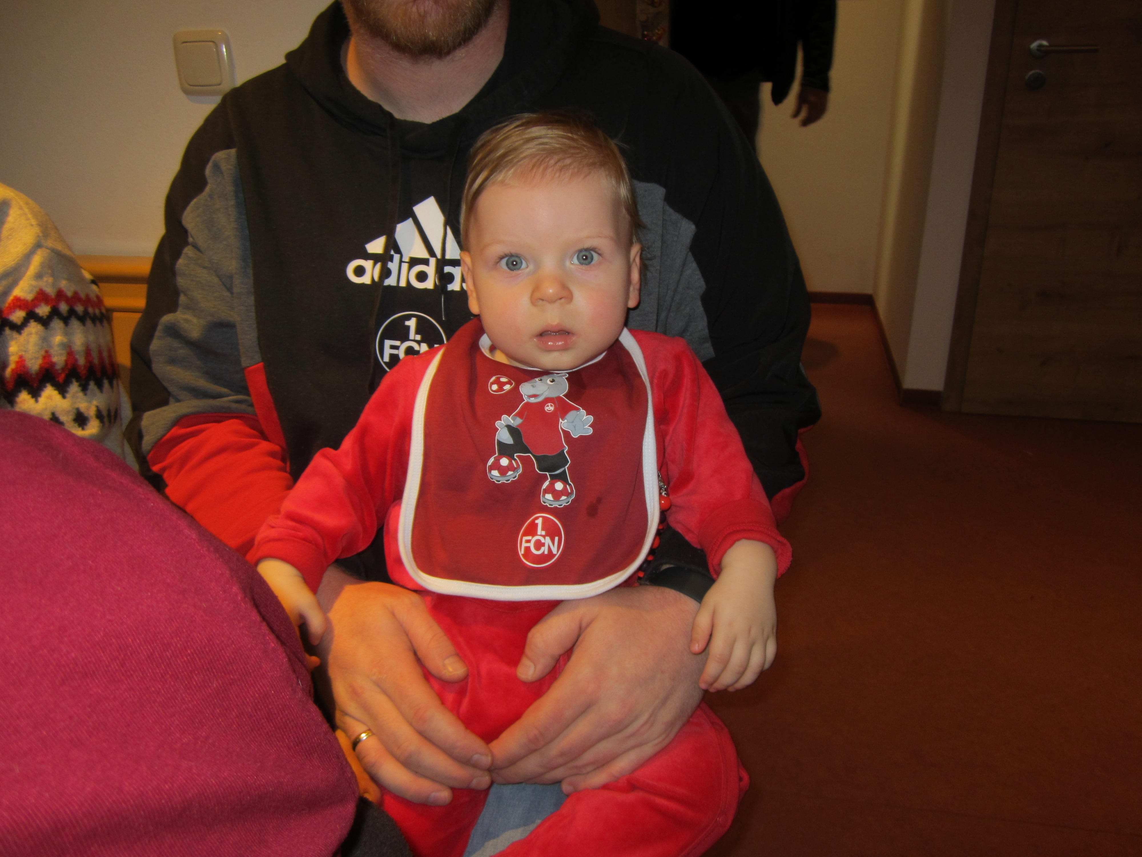 das jüngste Mitglied war auch vor Ort